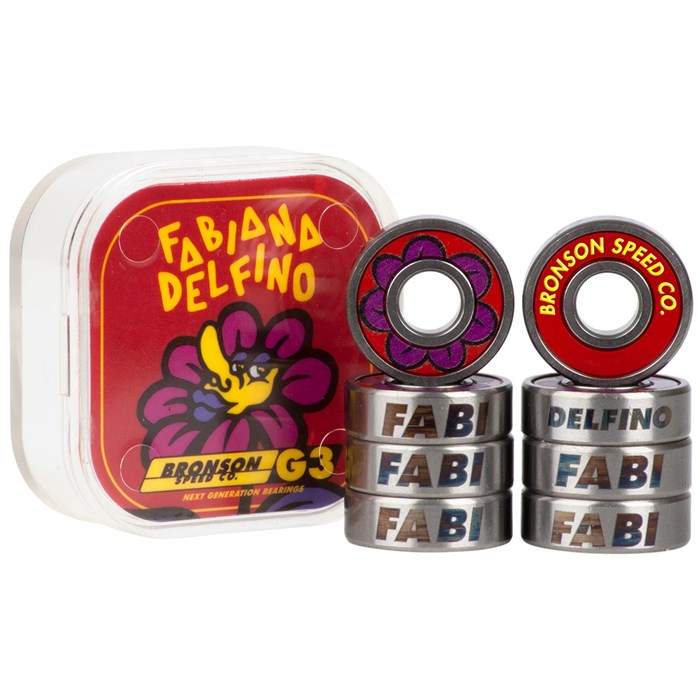 Bronson Speed Co. - G3 Fabiana Delfino Pro Skateboard Bearings