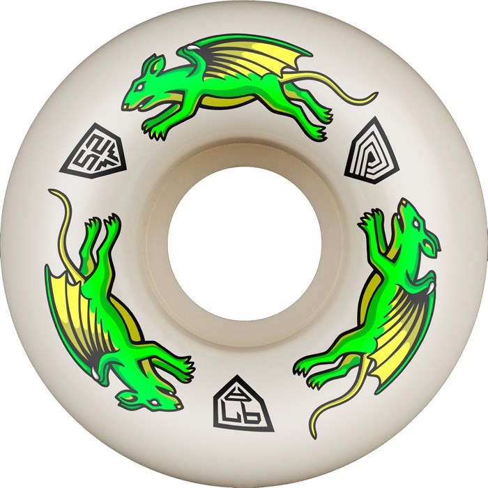 Powell Peralta - Dragon Formula Nano Rat V4 97a Skateboard Wheels