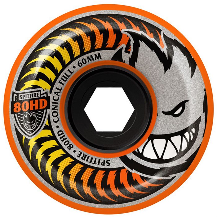 Spitfire - 80HD Conical Full Fade Orange Skateboard Wheels