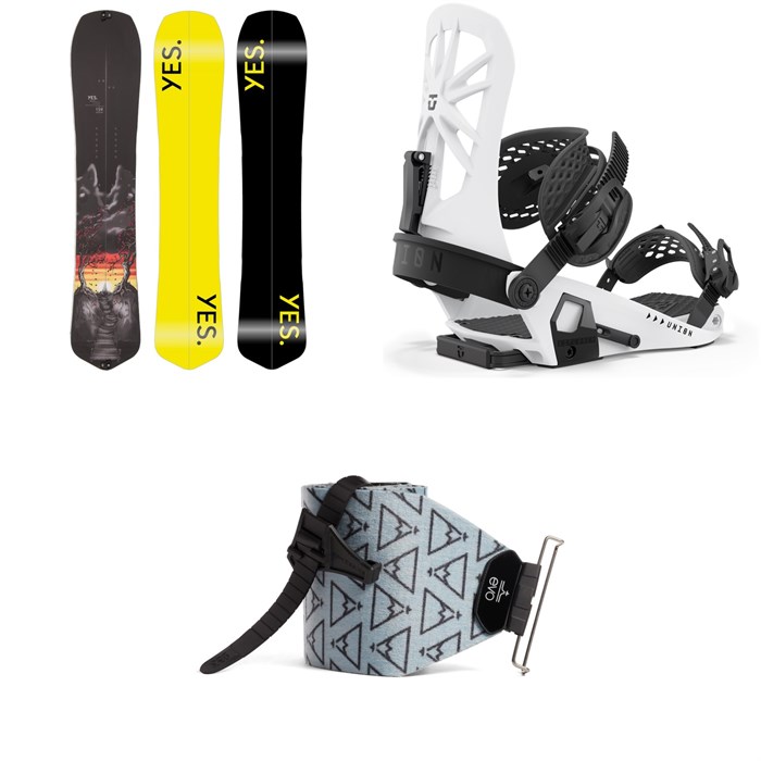 Yes. - Optisplitstic Splitboard + Union Explorer Splitboard Bindings  + evo x Pomoca Pro Glide Splitboard Skins