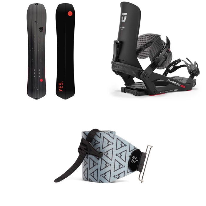 Yes. - Optisplitstic Splitboard 2022 + Union Charger Pro Splitboard Bindings + evo x Pomoca Pro Glide Splitboard Skins