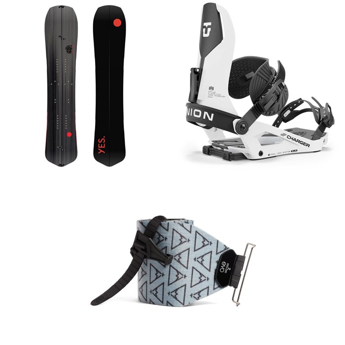 Yes. - Optisplitstic Splitboard 2022 + Union Charger Splitboard Bindings + evo x Pomoca Pro Glide Splitboard Skins