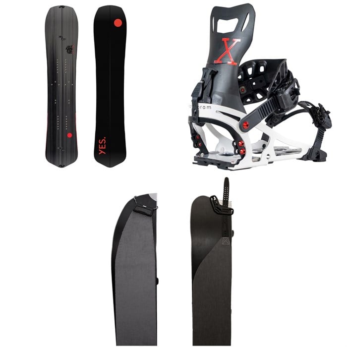 Yes. - Optisplitstic Splitboard 2022 + Karakoram Prime-X + Split Interface Splitboard Bindings + Smart Skins