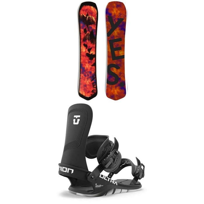 Yes. - Optimistic Snowboard 2024 + Union Ultra Snowboard Bindings 2025