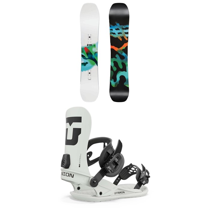 Yes. - All-Out Snowboard + Union Strata Snowboard Bindings 2025