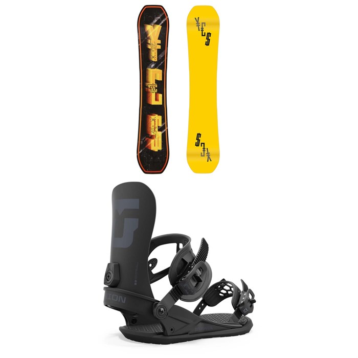 Yes. - Jackpot Snowboard 2023 + Union Strata Snowboard Bindings