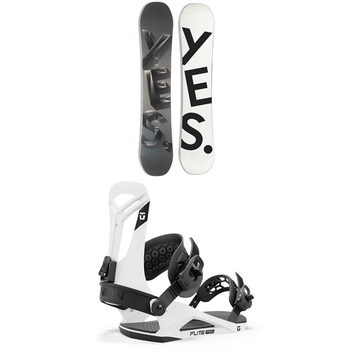 Yes. - Basic Snowboard 2024 + Union Flite Pro Snowboard Bindings