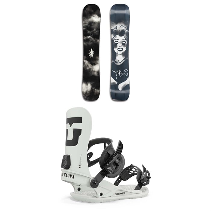 Yes. - Shifter Snowboard + Union Strata Snowboard Bindings 2025