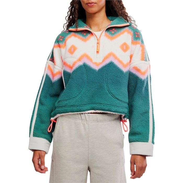 Free People - Free People Printed Mountain 1/2 Pullover - Women's