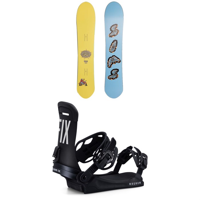 Sims - Nub Snowboard 2023 + Fix Magnum Snowboard Bindings