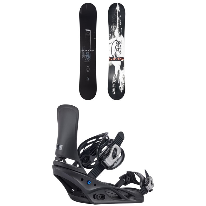 Sims - Bowl Squad Pro Snowboard + Burton Lexa Snowboard Bindings - Women's 2025