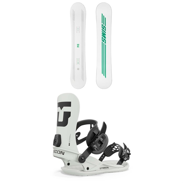 Sims - ATV Snowboard + Union Strata Snowboard Bindings 2025