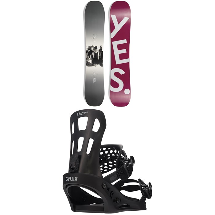 Yes. - All-In Snowboard + Flux EM Snowboard Bindings 2024