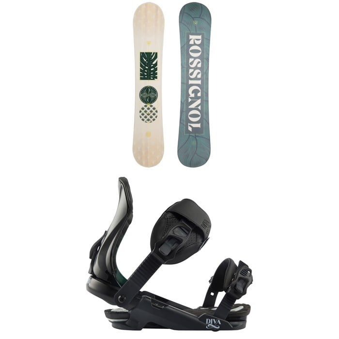 Rossignol - Soulside Snowboard + Diva Snowboard Bindings - Women's