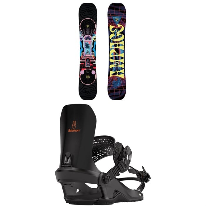 Rossignol - Ampage Snowboard + Bataleon Fly Snowboard Bindings 2025