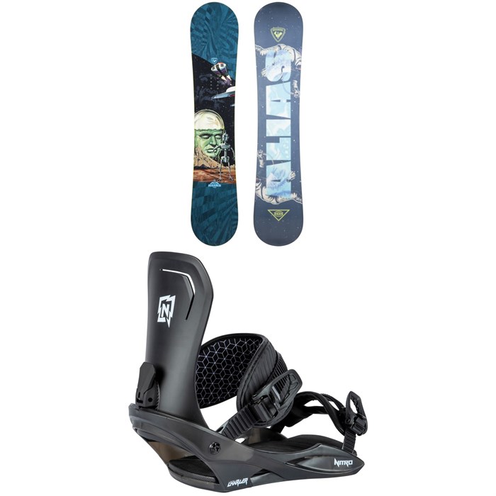 Rossignol - Alias Snowboard + Nitro Charger Snowboard Bindings - Kids'