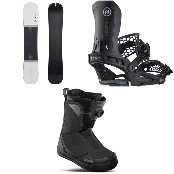 Season - Primer Snowboard + Nidecker Kaon Snowboard Bindings + thirtytwo Shifty Boa Snowboard Boots 2025