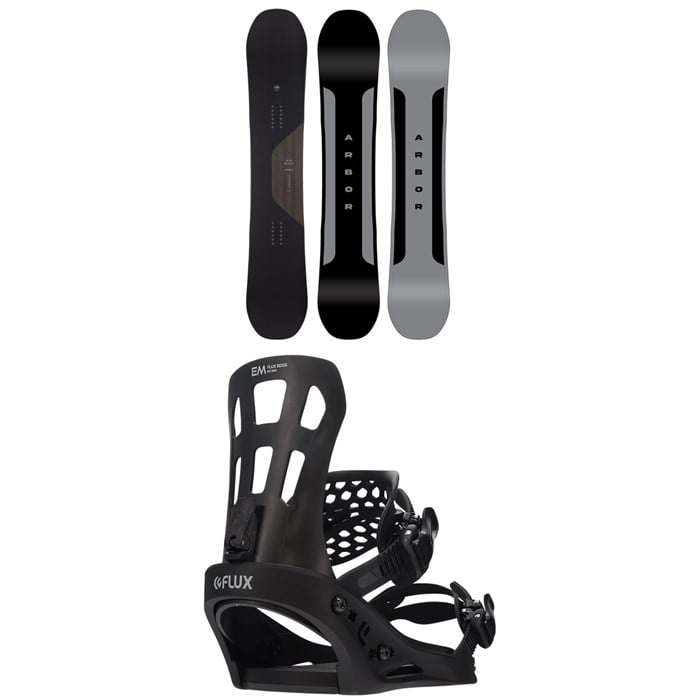 Arbor - Formula Snowboard + Flux EM Snowboard Bindings
