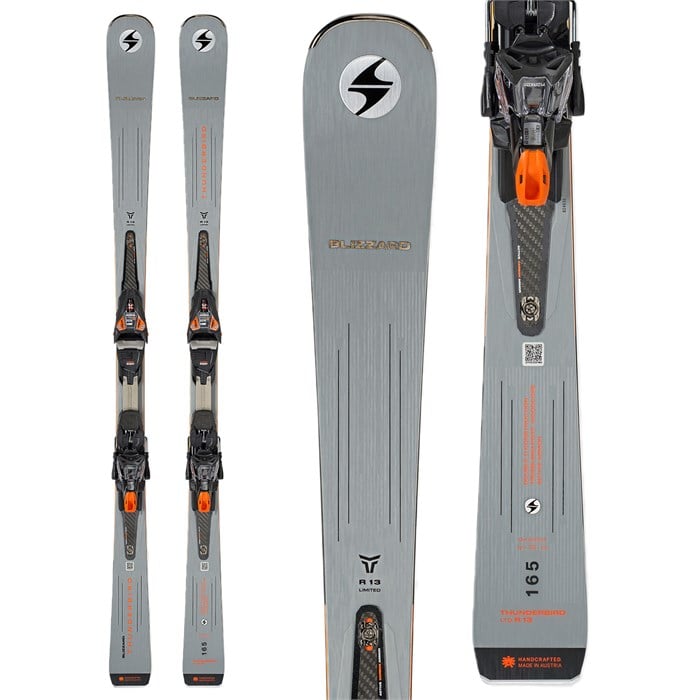 Blizzard - Thunderbird R13 LTD Skis + XCELL 12 Demo Bindings 2024