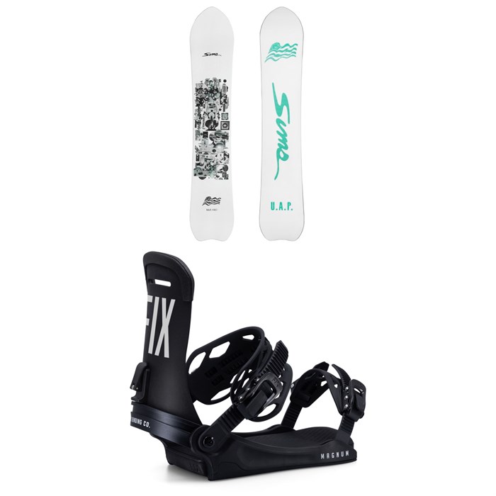 Sims - UAP Snowboard + Fix Magnum Snowboard Bindings 2025