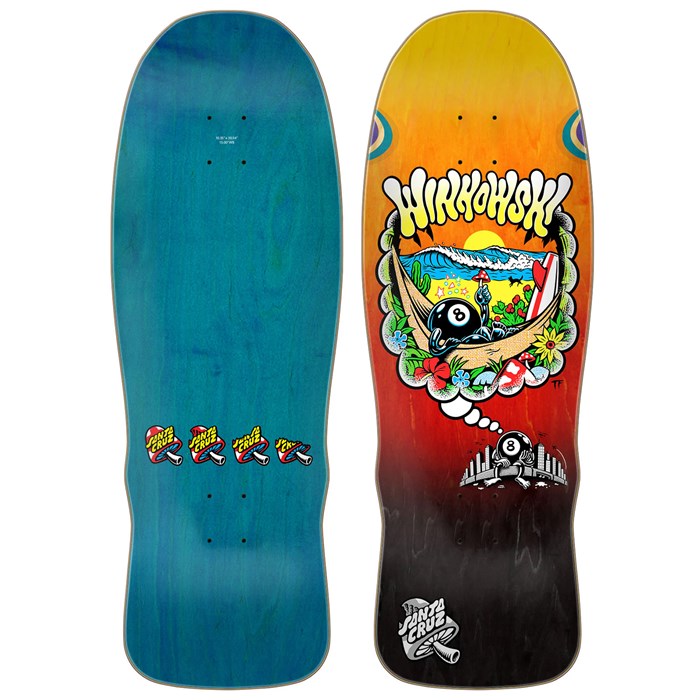 Santa Cruz Skateboards - Winkowski 8Ballr Day Dream Pro Shaped 10.35 Skateboard Deck