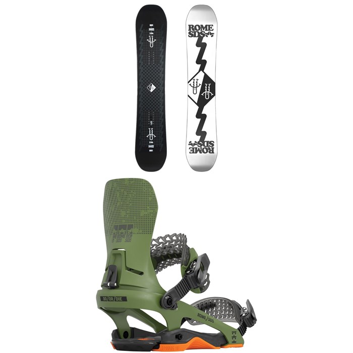 Rome - Artifact Pro Snowboard + D.O.D. Snowboard Bindings 2025