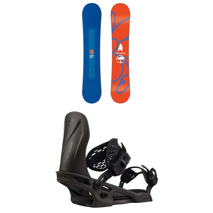 Arbor - Relapse Snowboard + Spruce Snowboard Bindings 2025