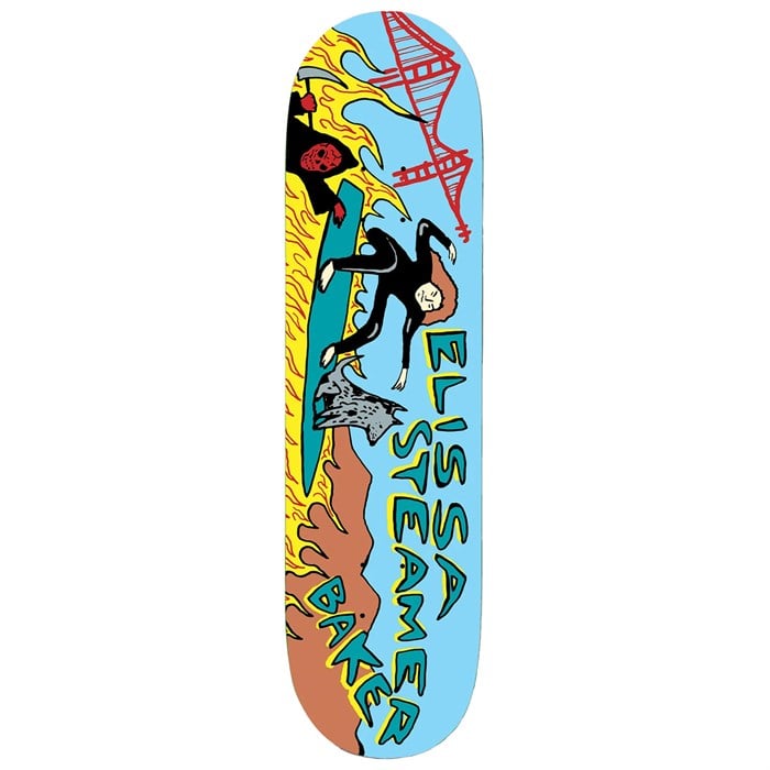 Baker - Elissa Steamer Rippin Ranman 8.25 Skateboard Deck