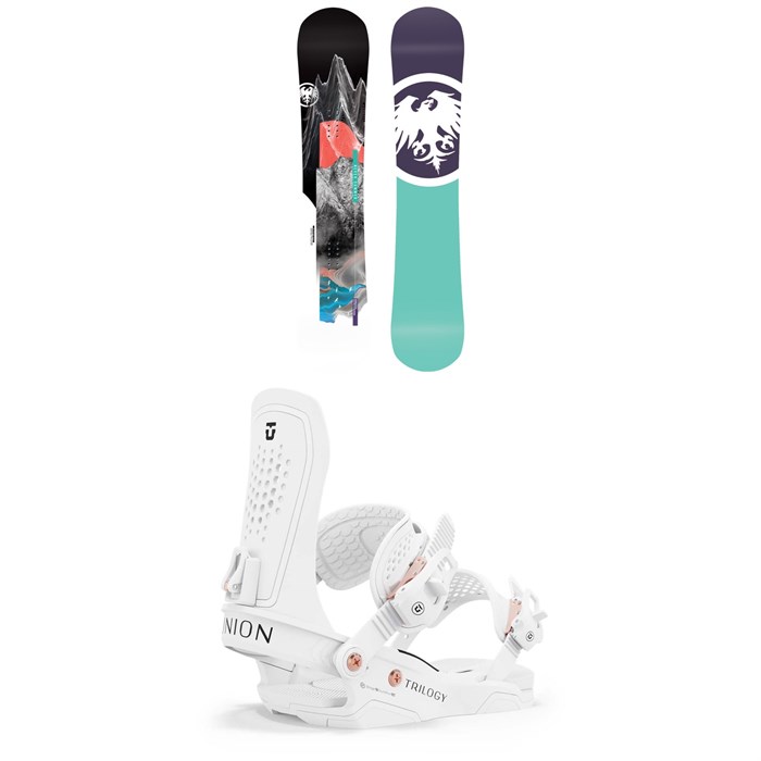 Never Summer - Proto Synthesis Snowboard + Union Trilogy Snowboard Bindings - Women's 2025