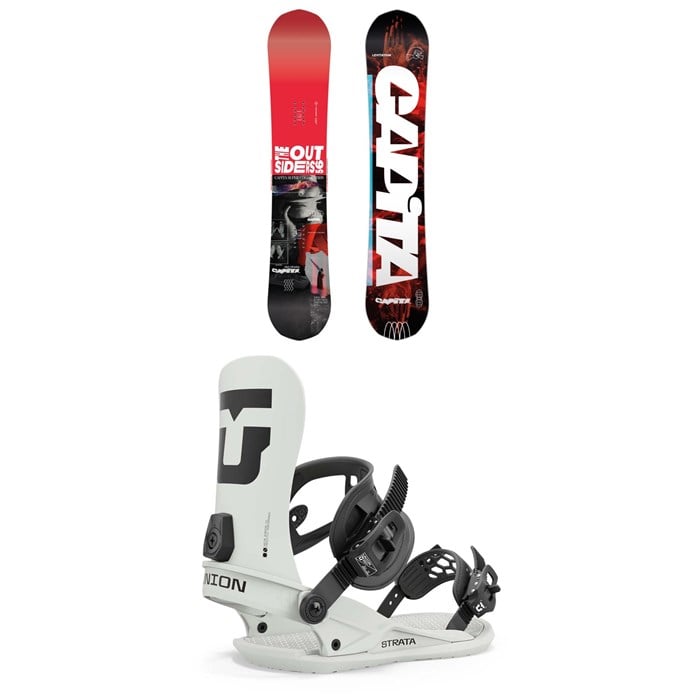 CAPiTA - The Outsiders Snowboard + Union Strata Snowboard Bindings 2025