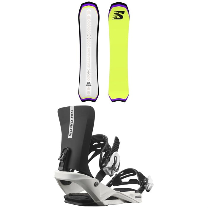 Salomon - Dancehaul Grom Snowboard + Rhythm Jr Snowboard Bindings - Kids'