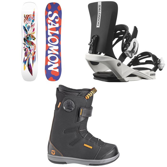 Salomon - Grace Snowboard + Rhythm Jr Snowboard Bindings + Union Cadet Snowboard Boots - Kids'