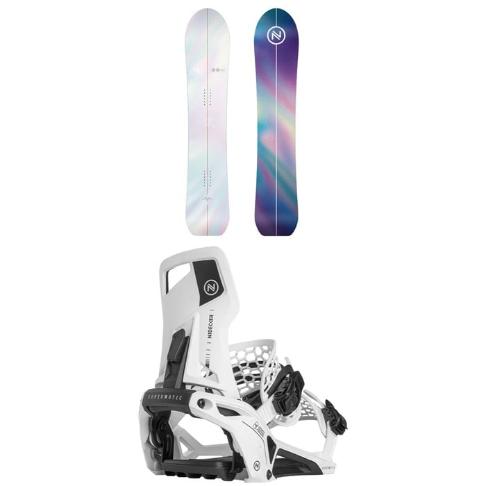 Nidecker - Mellow Snowboard + Supermatic Snowboard Bindings 2025