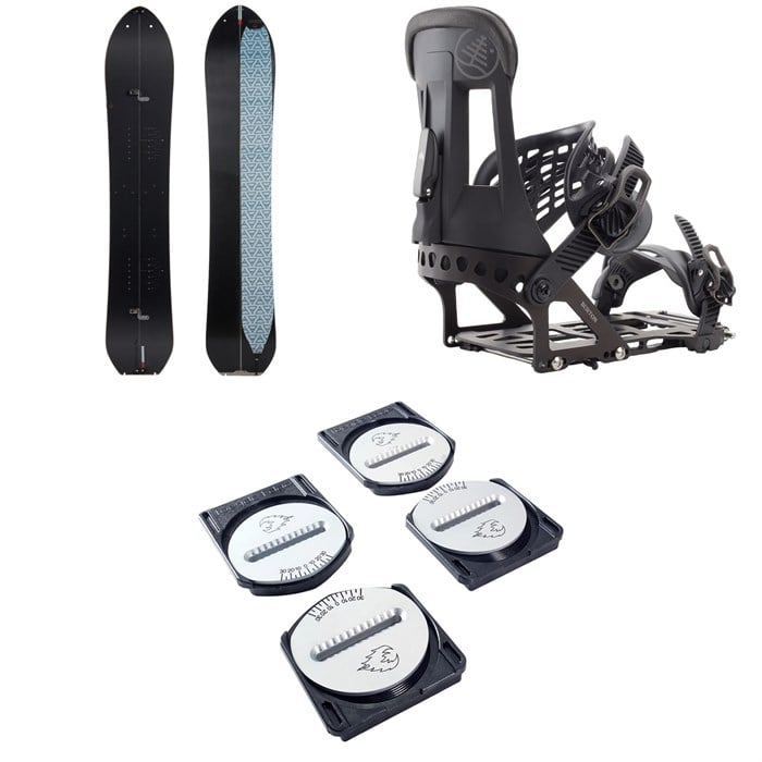 Season - Pass Splitboard - Blem 2023 + Burton Hitchhiker Splitboard Bindings  + Spark R&D Spark Pucks