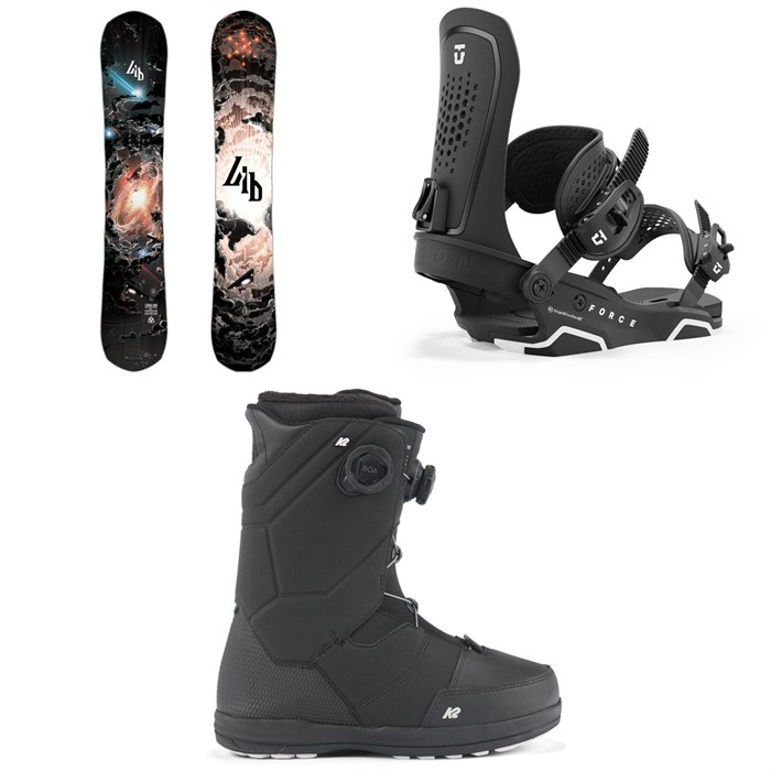 Lib Tech - T. Rice Pro Snowboard + Union Force Snowboard Bindings + K2 Maysis Snowboard Boots 2025