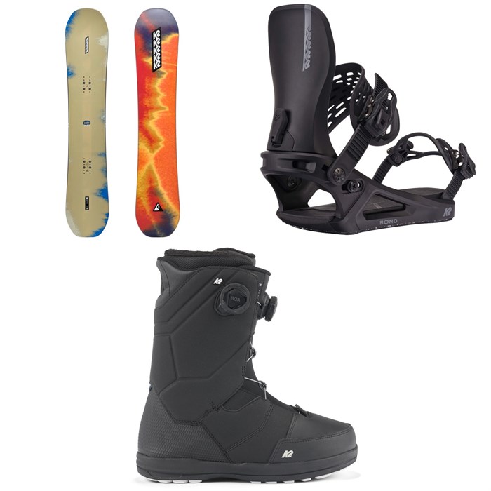 K2 - Manifest Snowboard + Bond Snowboard Bindings + Maysis Snowboard Boots 2025