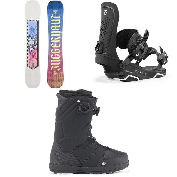 Rossignol - Juggernaut Snowboard + Union Force Snowboard Bindings + K2 Maysis Snowboard Boots 2025