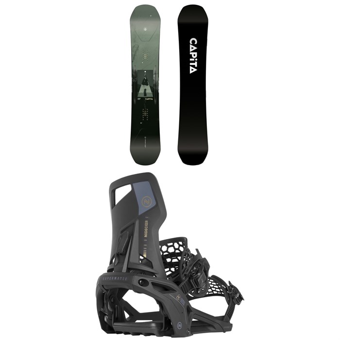 CAPiTA - Super DOA Snowboard + Nidecker Supermatic Snowboard Bindings 2025