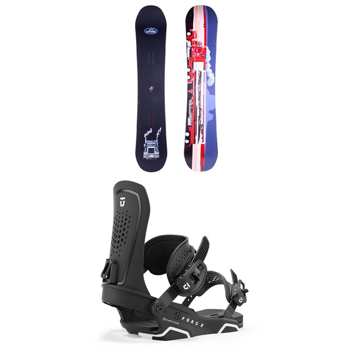 Sims - ATV Pro Snowboard 2024 + Union Force Snowboard Bindings