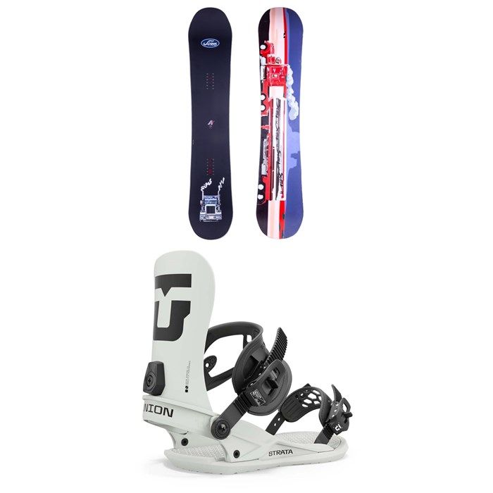 Sims - ATV Pro Snowboard 2024 + Union Strata Snowboard Bindings