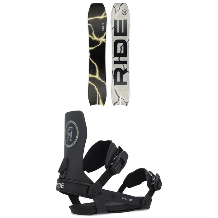 Ride - MTNpig Snowboard + A-6 Snowboard Bindings 2025