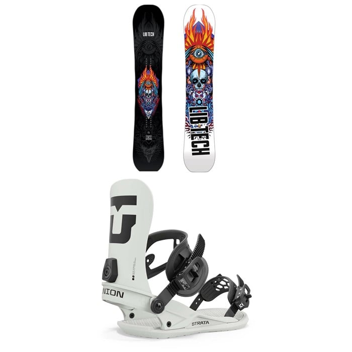 Lib Tech - Terrain Wrecker C2X Snowboard + Union Strata Snowboard Bindings 2025