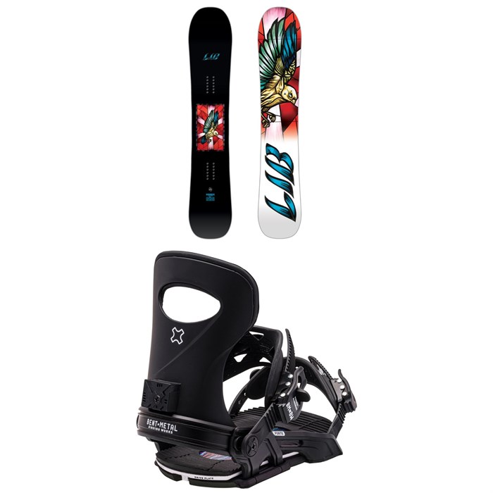 Lib Tech - Dynamiss C3 Snowboard + Bent Metal Forte Snowboard Bindings - Women's