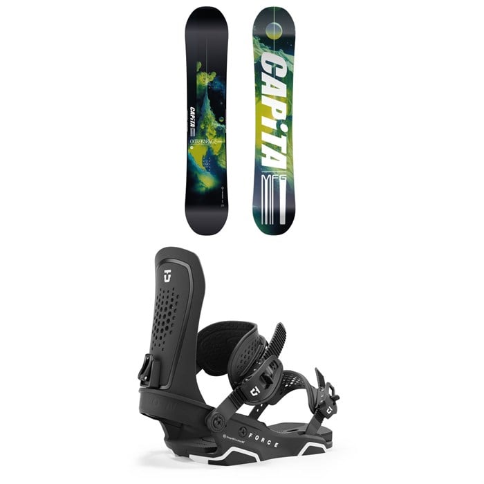 CAPiTA - Outerspace Living Snowboard + Union Force Snowboard Bindings 2025