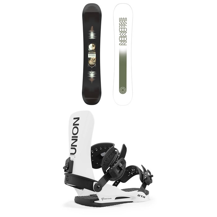 Salomon - Pulse Snowboard + Union STR Snowboard Bindings 2025