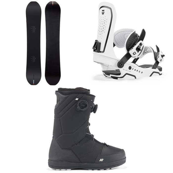 Season - Kin Snowboard + Union Force Snowboard Bindings + K2 Maysis Snowboard Boots 2025