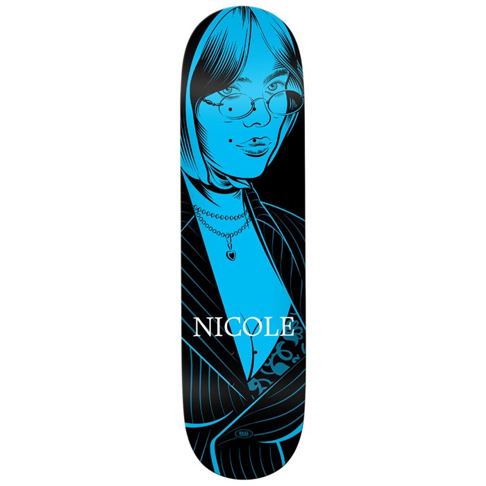 Real - Nicole Crush Twin Nose 8.25 Skateboard Deck