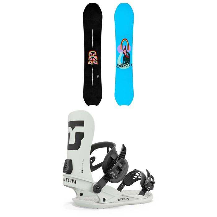 Burton - Deep Thinker Snowboard + Union Strata Snowboard Bindings 2025