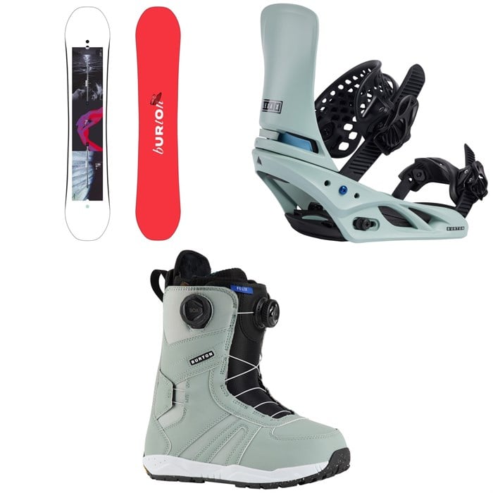Burton - Burton Talent Scout Snowboard + Lexa X Snowboard Bindings + Felix Boa Snowboard Boots - Women's 2025