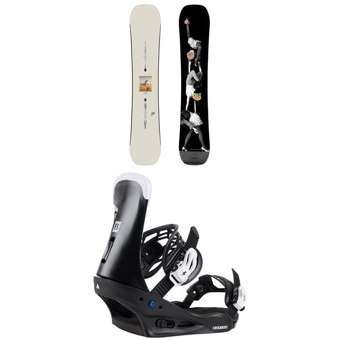 Burton - Good Company Snowboard + Freestyle Snowboard Bindings 2025